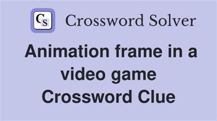 Animation stack Crossword Clue