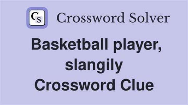Basketball player, in old slang Crossword Clue