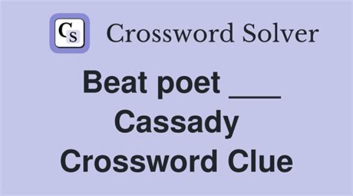 Beat poet Ginsberg Crossword Clue