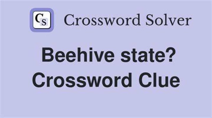 Beehive State resident Crossword Clue