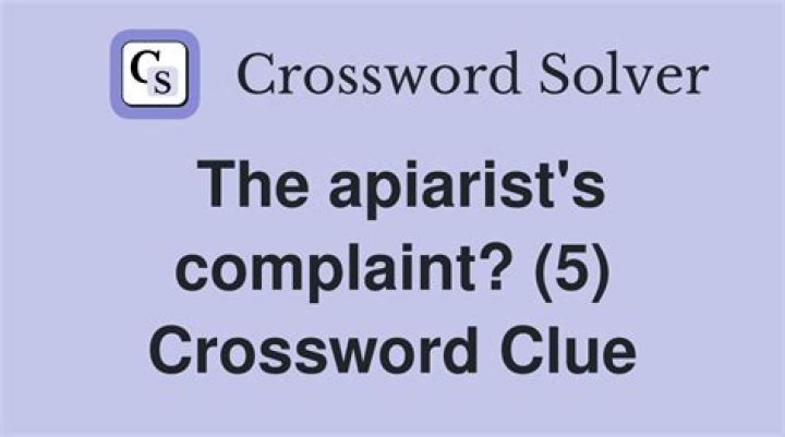 Complaint Crossword Clue
