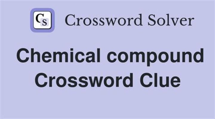 Compound with a chemical “twin” Crossword Clue