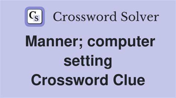 Computer correspondent Crossword Clue
