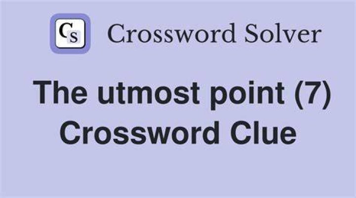Cutoff point Crossword Clue