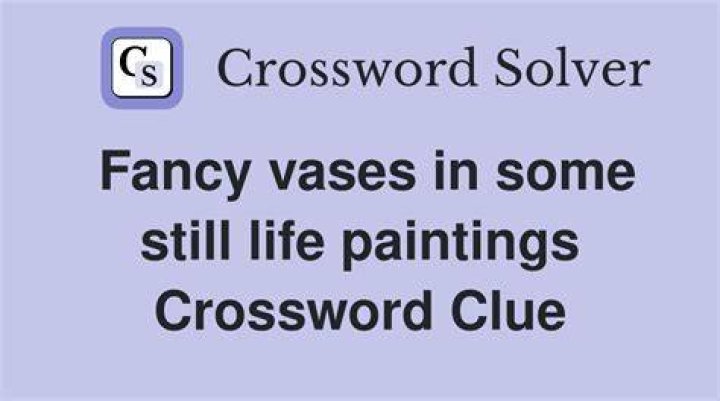 Decorative vases Crossword Clue