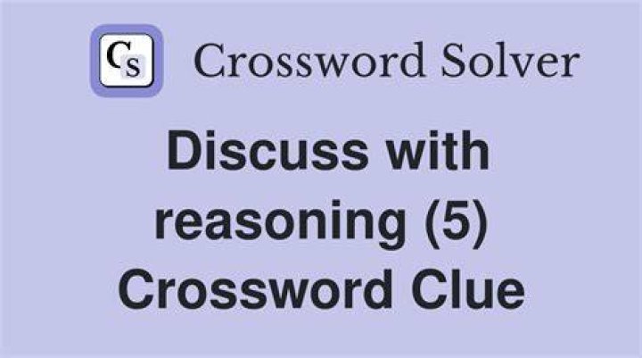 Issue to discuss Crossword Clue