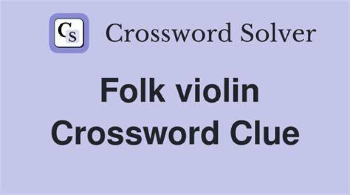 Like violin strings Crossword Clue