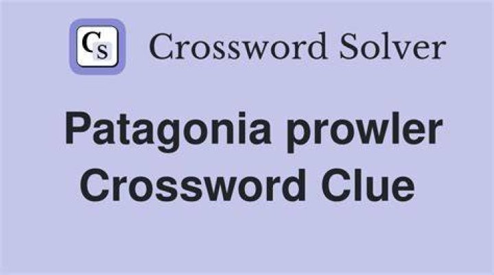 Most of Patagonia is in it Crossword Clue