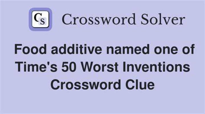Onetime Procter & Gamble product on Time magazine’s list of “The 50 Worst Inventions” Crossword Clue