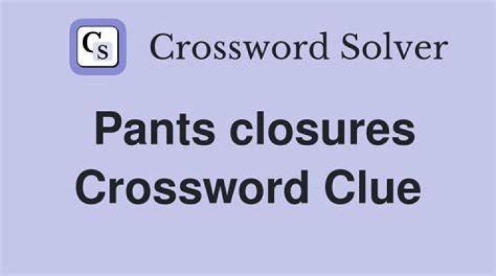 Pants: Ger. Crossword Clue