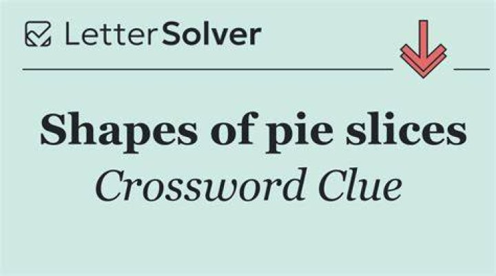 Pie slices might be displayed in one Crossword Clue