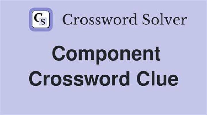 Play component Crossword Clue