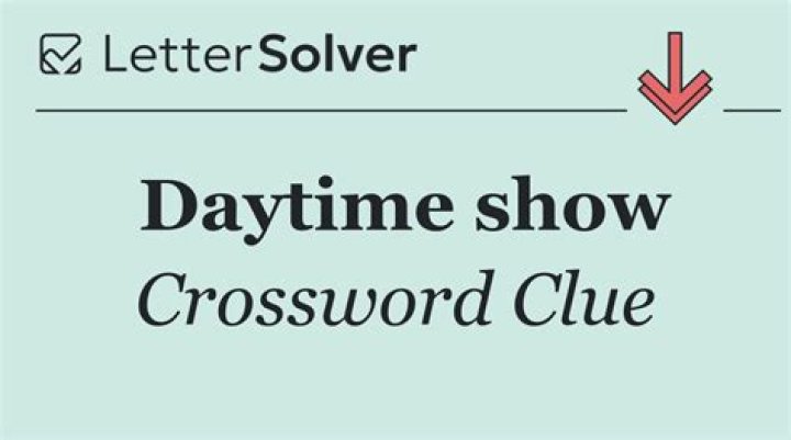 Popular daytime talk show, with “The” Crossword Clue