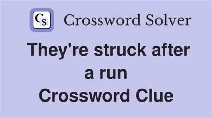 They’re sported while going on a run Crossword Clue