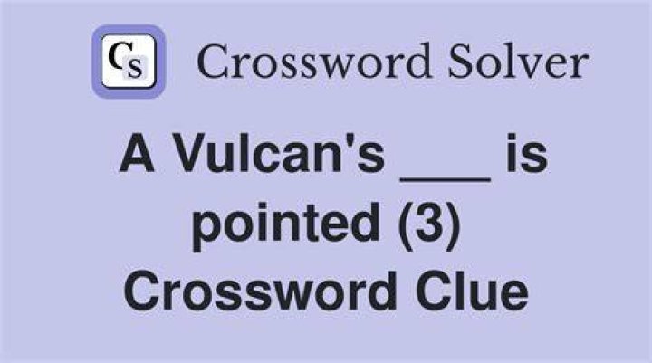 Vulcan’s specialty Crossword Clue